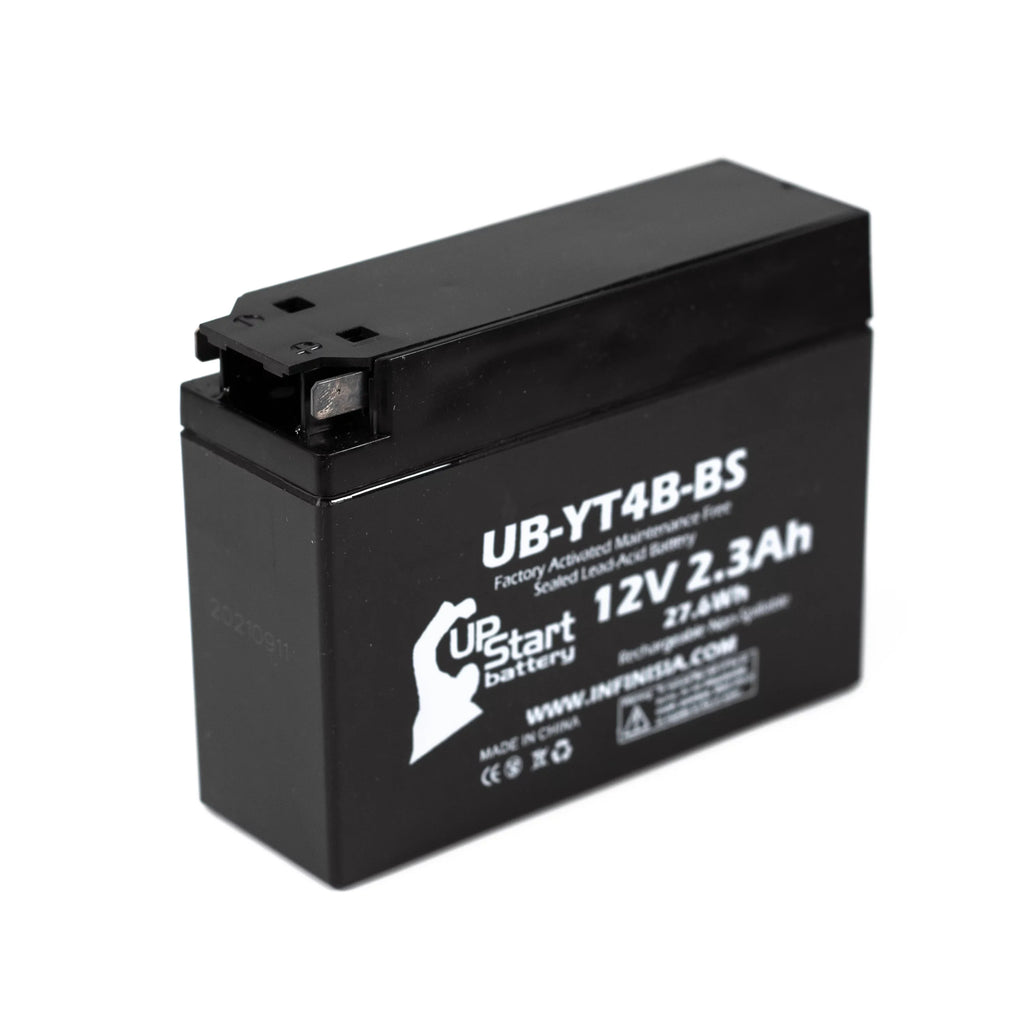 '-Z70 Suzuki - -Z70, Sealed) Yamaha Replacement 12v, Maintenance YT4B- Fits Suzuki Activated, Free 2008 Battery Factory 2015 (2.3Ah, 2009 SR400, with Battery 3 Pack - for