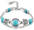 New Bracelet Luxury Jewelry Ladies Faux Gemstone Summer Palm Western Ladies Classic Unique Style Design Bracelet, Gift Bohemian Jewelry, Beaded Turquoise