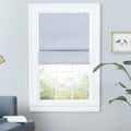 Shade, Total Blackout Exclusive Blue 23"x64", Roman Slate Home Esme