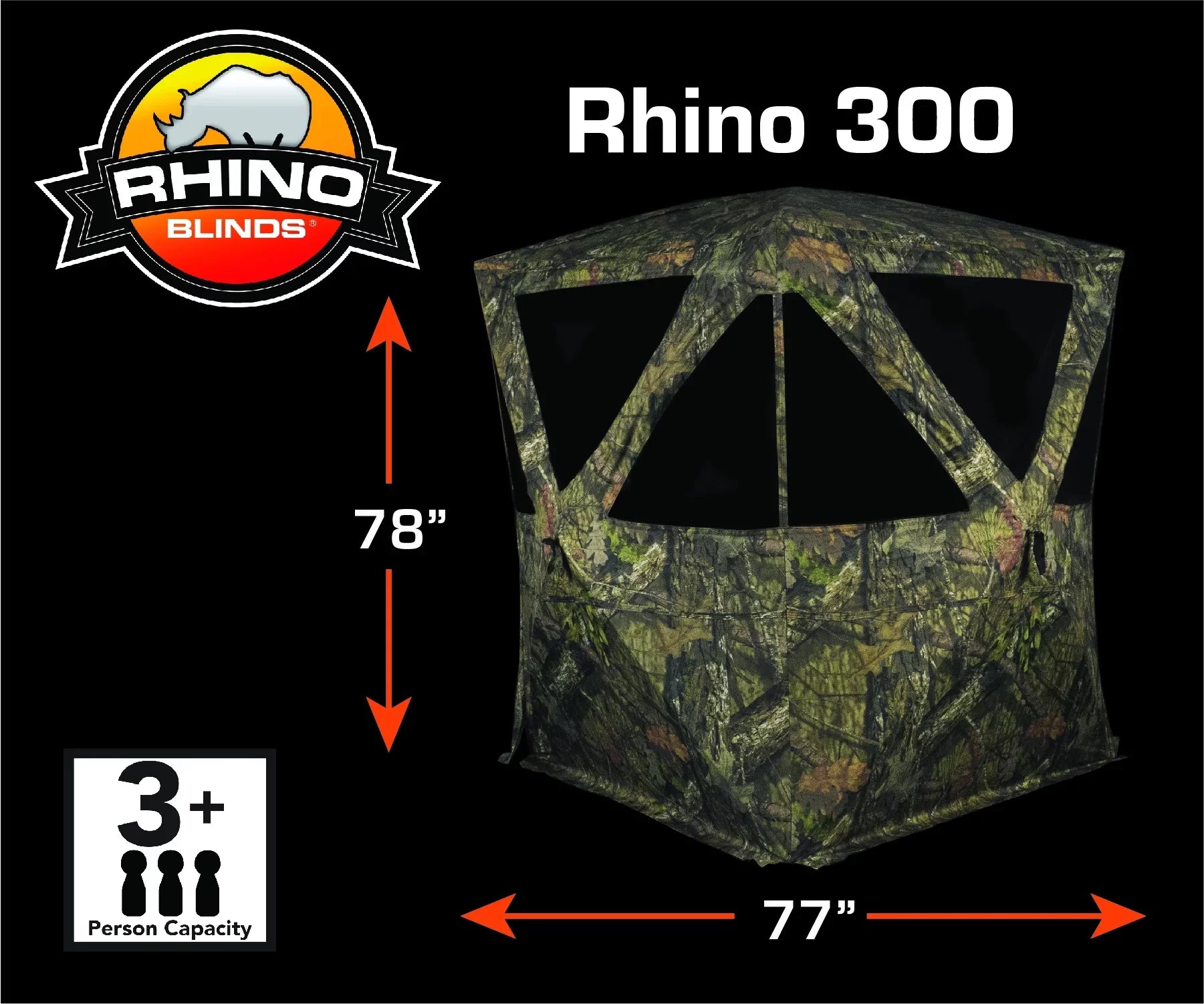 Hunting Rhino Blinds Ground R-300 Blind