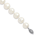 White Auriga Women Bracelet Silver 7.25inch for 925 Pearl Sterling