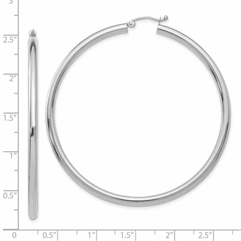 White Men Gold Tube and Real Teens; for Hoop 3mm Earrings; and 14kt Women Polished for Adults
