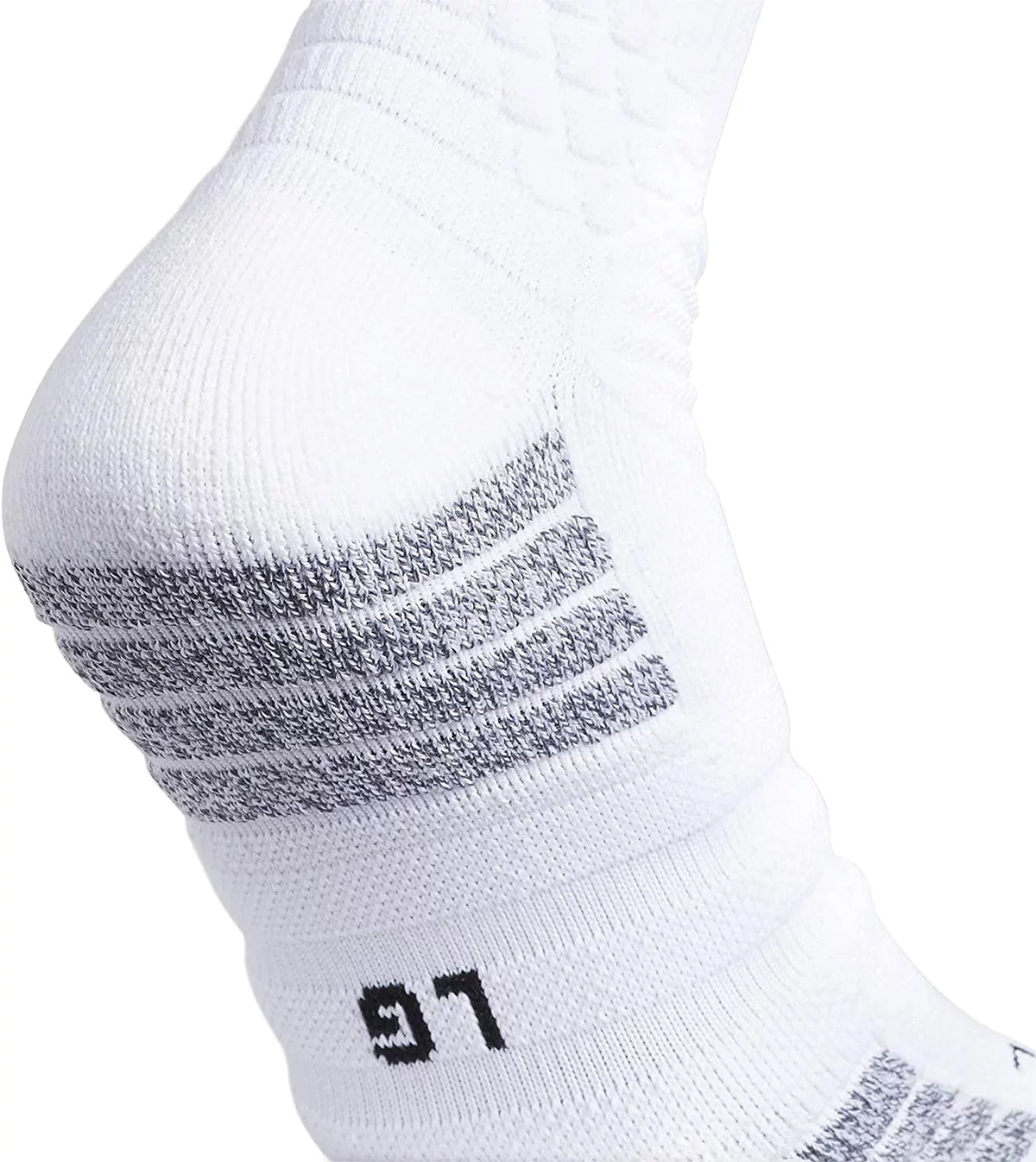 White/Black Crew Creator 365 Unisex-Adult Basketball (1-Pair) X-Large Socks