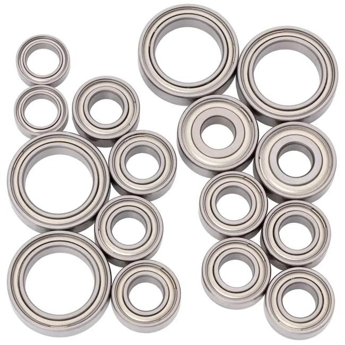 Set 1Up Chrome Bearing XRAY Pro Ceramic XB2 for 1UP450041 & 23, CV2 Racing Ball