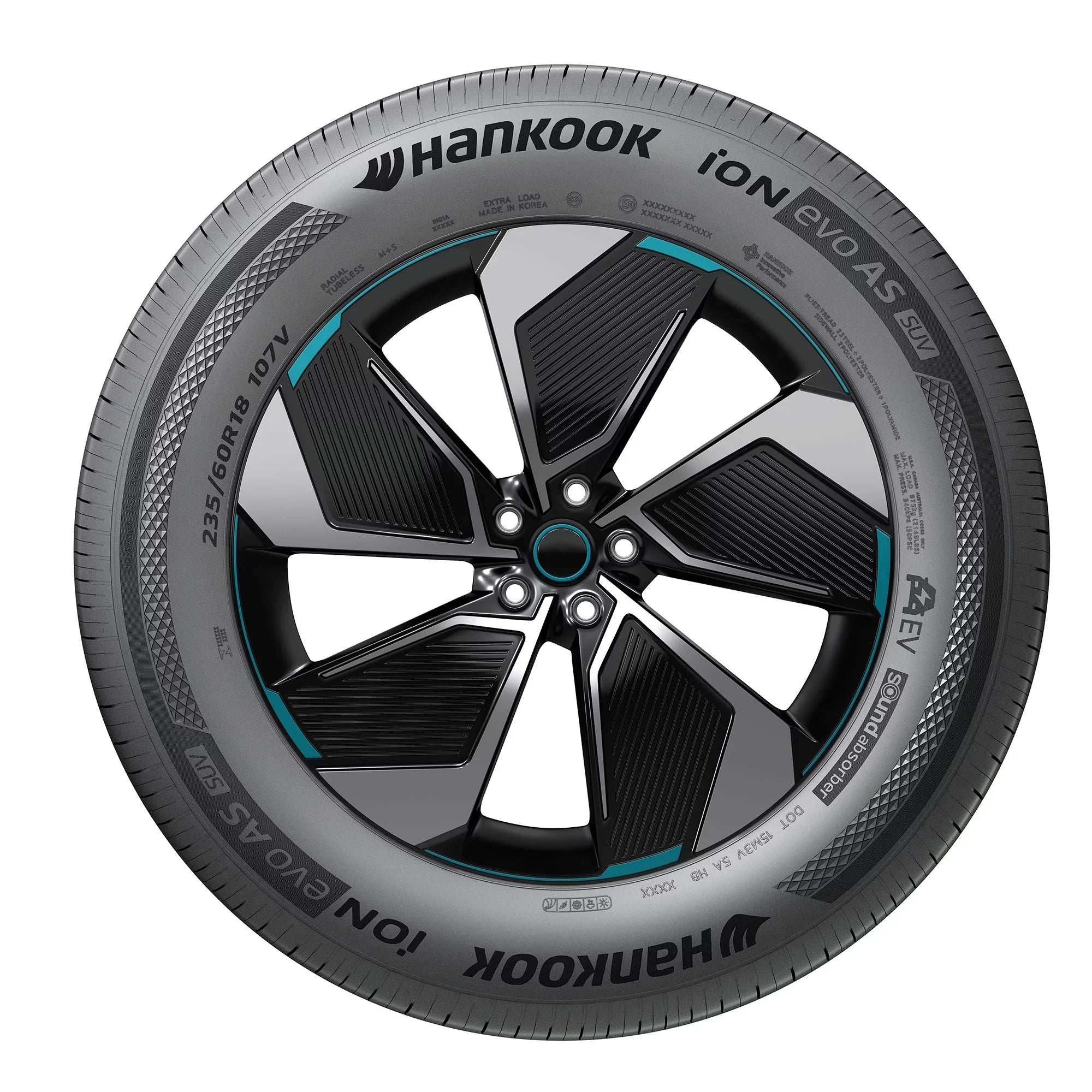 iON All Season 265/35R22 Hankook Tire Passenger IH01A evo 102W