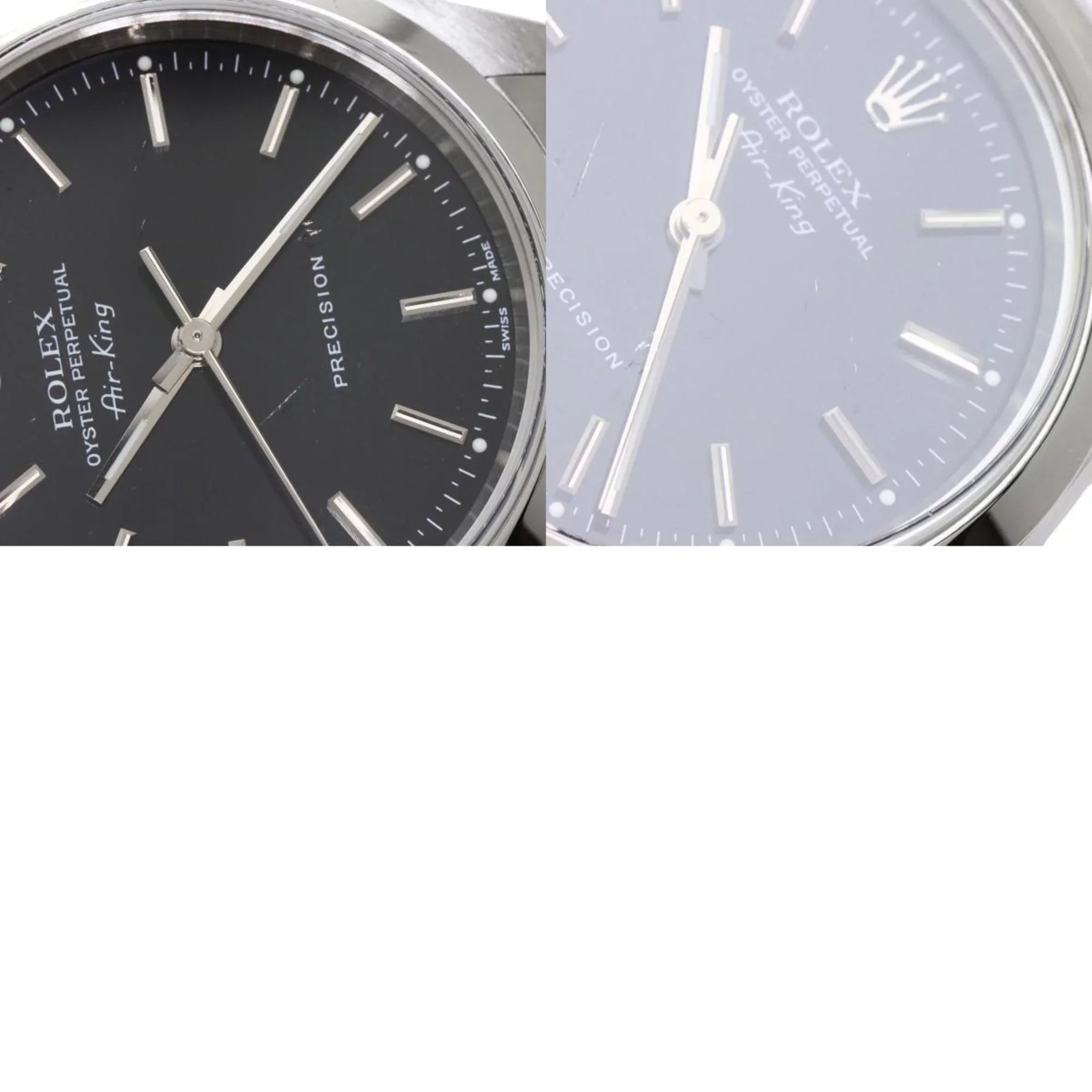 Steel Watch Rolex Men's 14000M Pre-Owned King (Good) Air Stainless