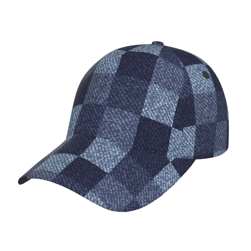 Cotton Fashion Baseball Hats Haiem Headwear Adjustable Hat Cap Dad Buffalo Blue Gingham Women Unisex Men Soft Style for Check