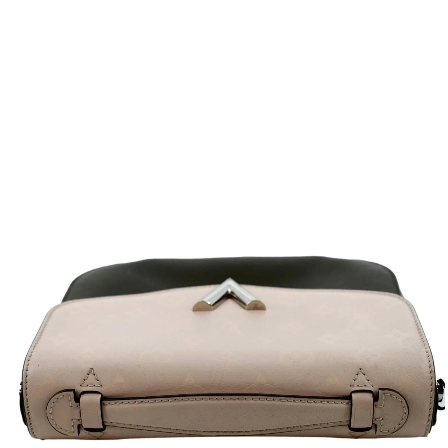 Khaki Leather Calfskin Green Saddle Very Bag Shoulder Pre-owned