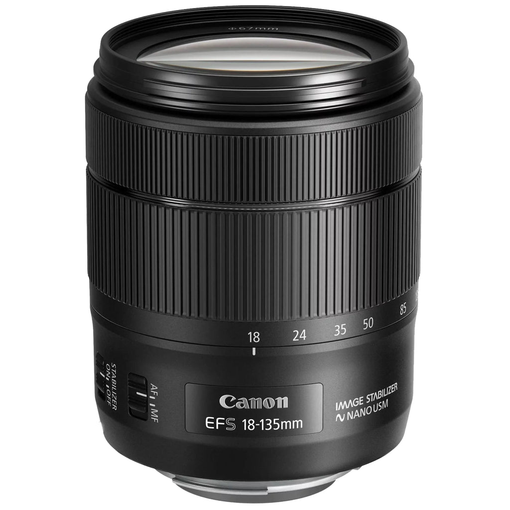 '+ Canon with 32GB Bundle Accessory Filter ZeeTech 90D Card + + + Flash + 18-135mm 3 SanDisk Camera Lens Pieces Case