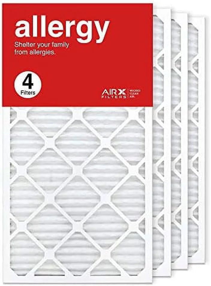 11 Allergy Air Pleated Furne Air 16X30x1 Filter Filter, In 4-Pk Made The