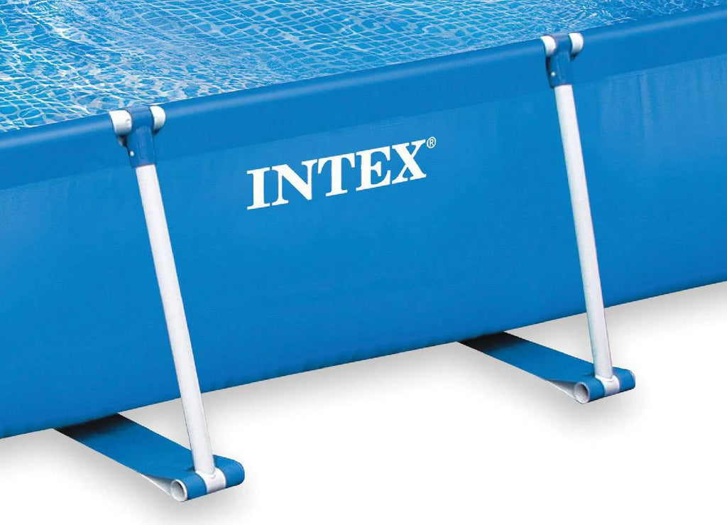 Box) Splash (2 Above Rectangular-Frame Pool Intex Pack) Baby (Open Ground