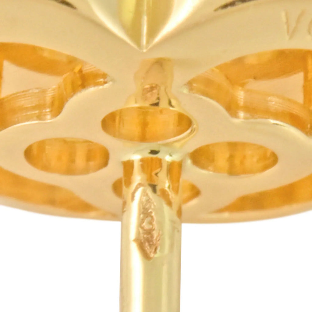 & (Good) Pre-Owned Van Arpels K18YG Cleef Alhambra Earrings