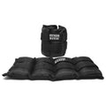 Maniac 16 Adjustable lbs 8-lbs Two USA (Pair Ankle of Strap Ankle Weights) with Weights Fitness