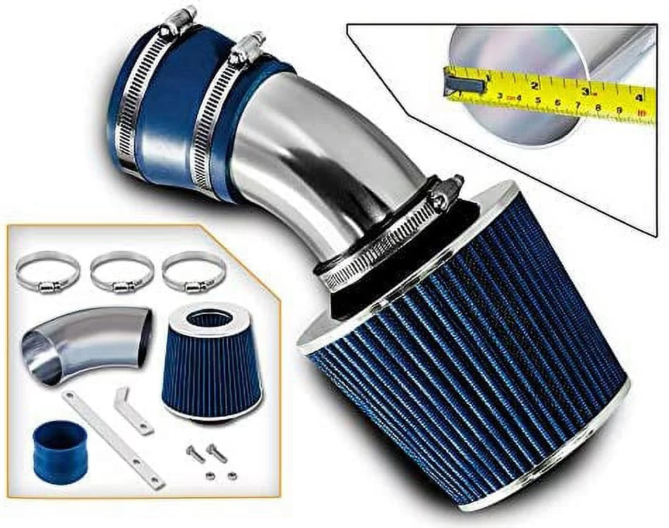 Short Kit + Intake 3-Series Fits Combo â€¦ For Air Filter E46 Racing Ram Rtunes 98-05