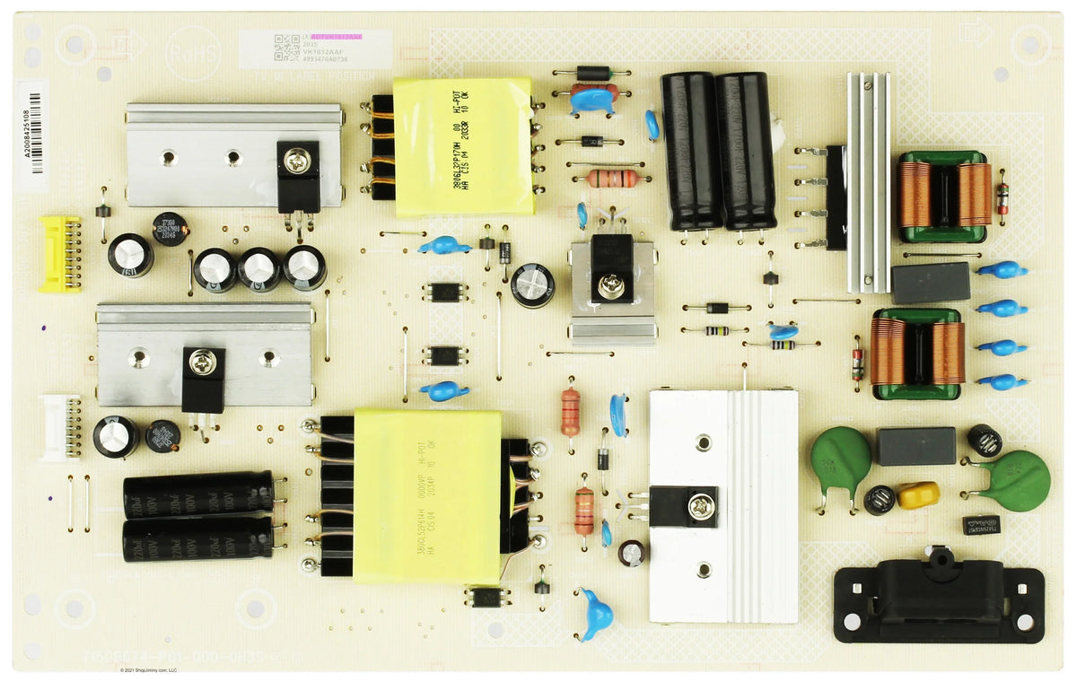 V505-H1 Board Vizio ADTVK1812AAF Supply Power