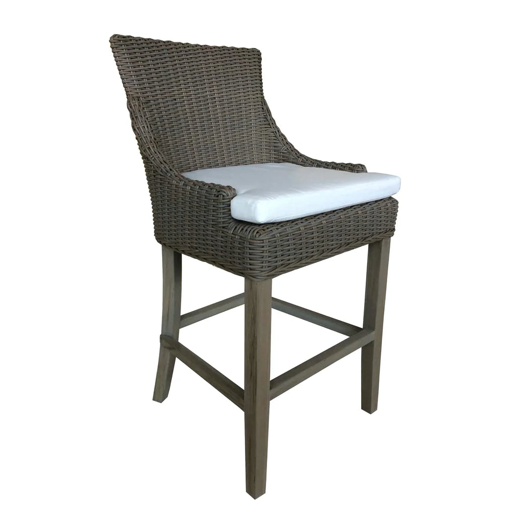 exterior Plantation Kubu Stool exterior Alfresco Counter - Padma's