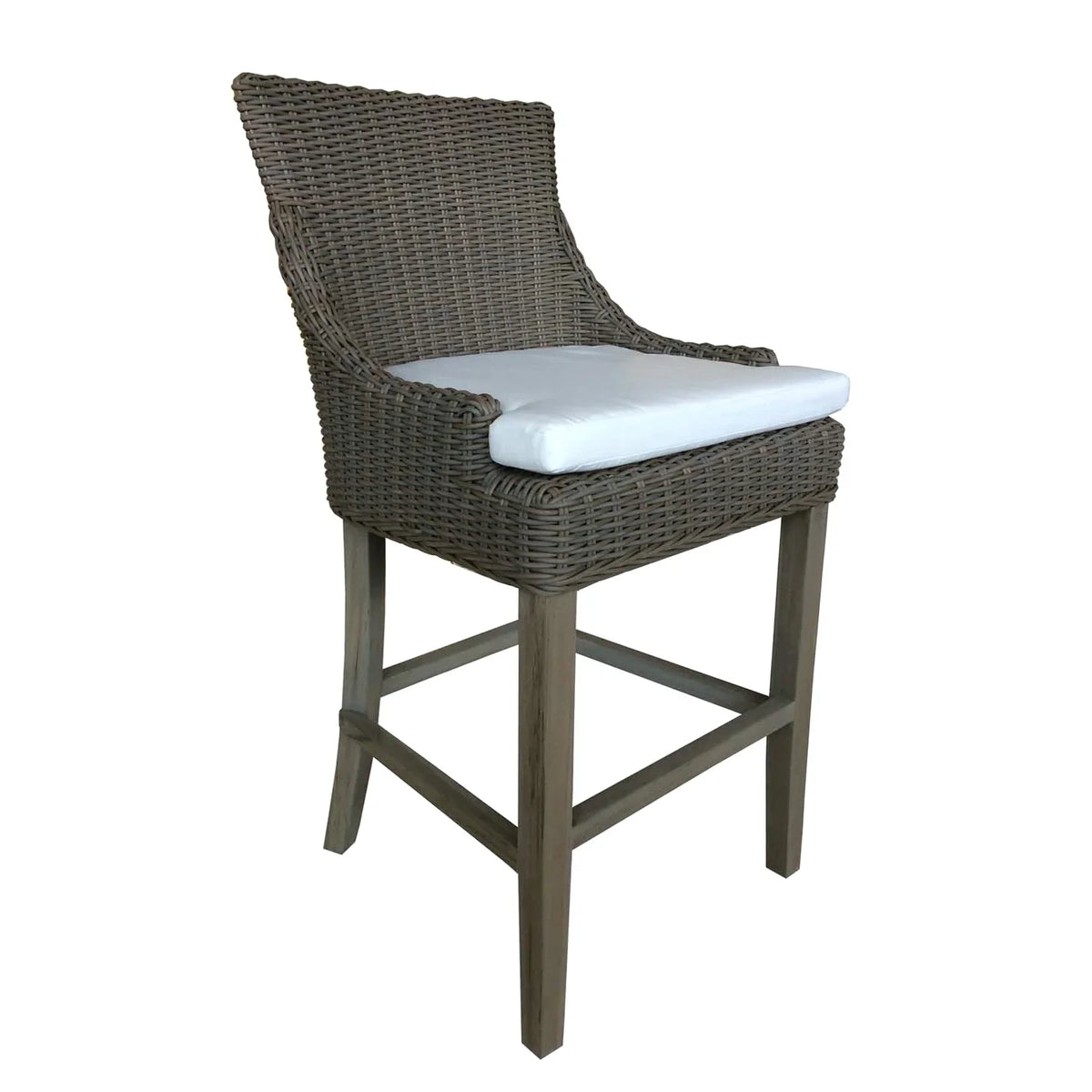 exterior Plantation Kubu Stool exterior Alfresco Counter - Padma's