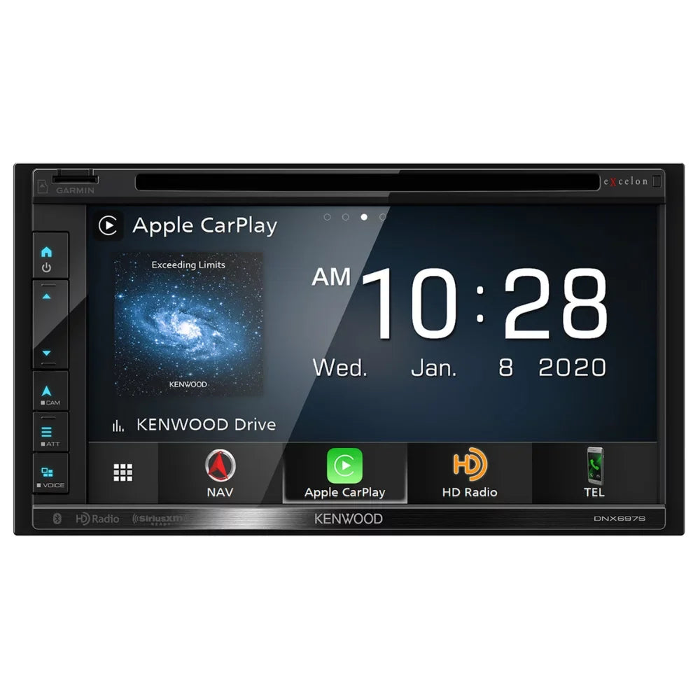 DVD Full HD Navigation New Camera Dashboard DNX697S Receiver Kenwood & 6.8" DRV-N520