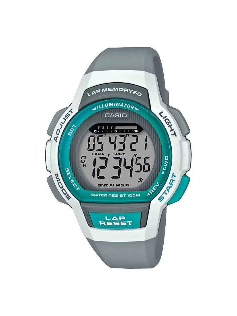 10m Watch Lap Moisture 5-Year Memory Ladies Battery Defensive 60 Casio