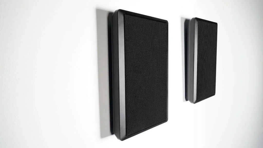 Slim 6-Zone Pendant+6 Wall 4 Amplifier+4 Restaurant/Bar/Cafe Black Speakers