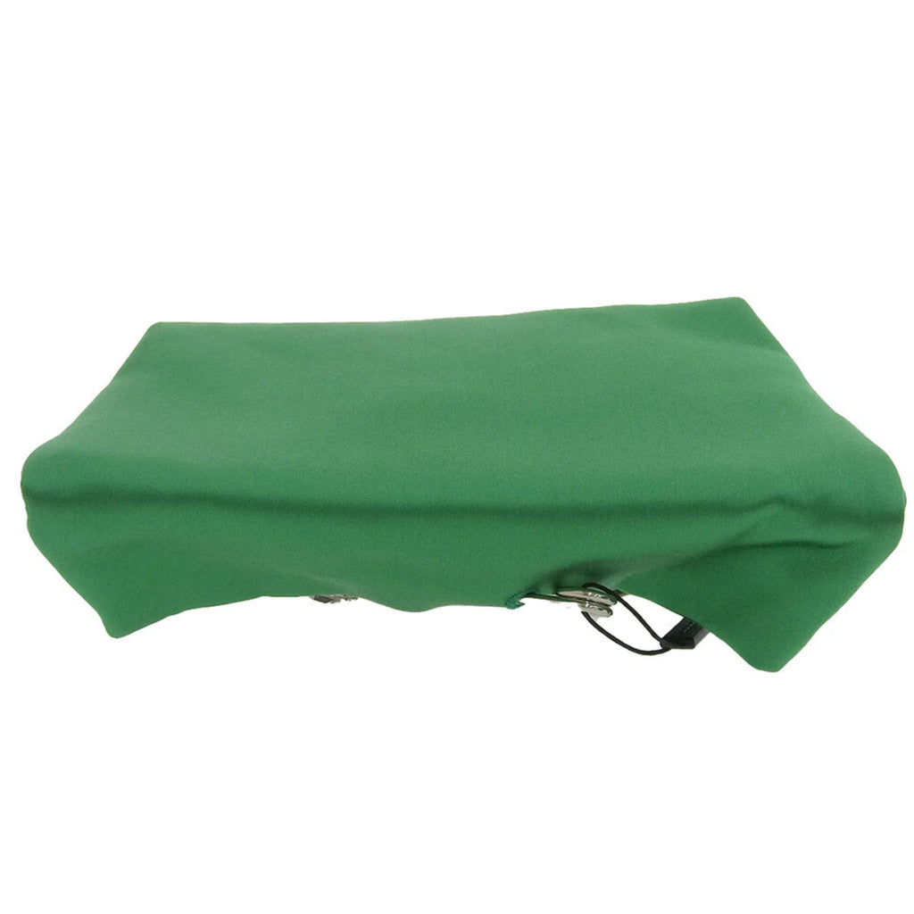 Pre-Owned silk viscose clutch bag New) pin bijou green Burberry rhinestone (Like