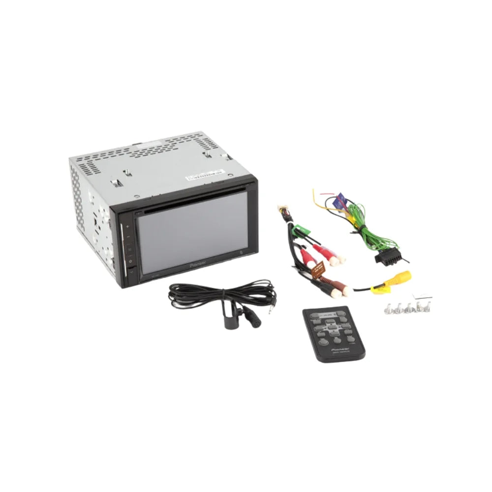 Receiver Touchscreen KIT4961 Stereo Digital / Media Kit/in-Dash W/ Eom 2009-2010 W/Out Toyota Pioneer Double 6.2" with Nav Car Matrix Bundle -241EX for Camera/Install Bluetooth/Backup