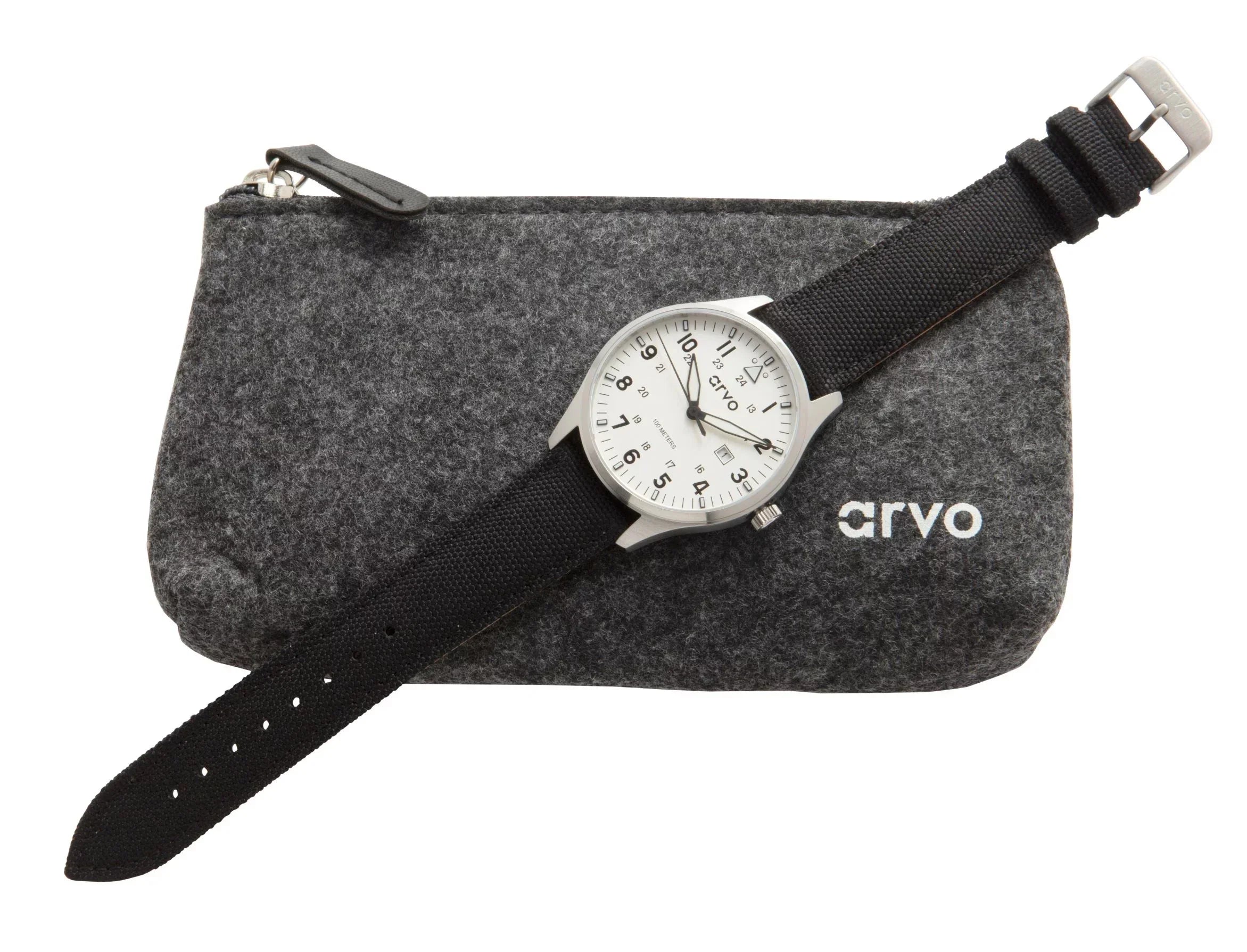 Moon White Rove Watch Field - Arvo