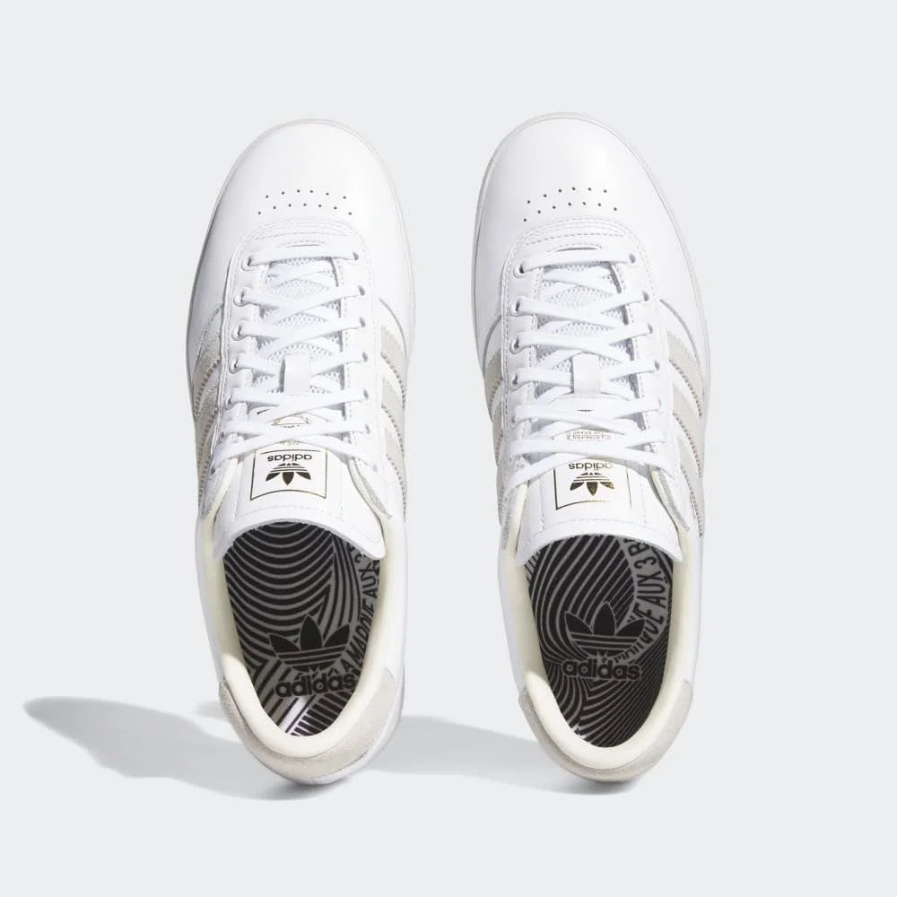Puig Indoor Shoes 9.5 - White/White/Customized - Adidas