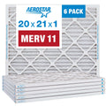 Air Pack Filter, Air Furnace Pleated 11 6 Aerostar 20x21x1 Filter,