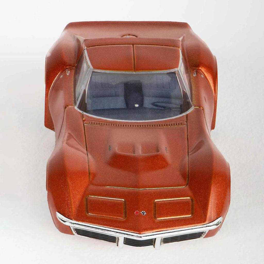 HO 454 Corvette AFX22047 Metallic Slot Cars Orange AFX/Racemasters Racing 1971