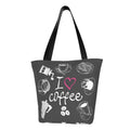 Bag I Love Capacity Large Women'S Hobos Tote Handbags Coffee Shopping Bag,Shoulder Bag Lukts