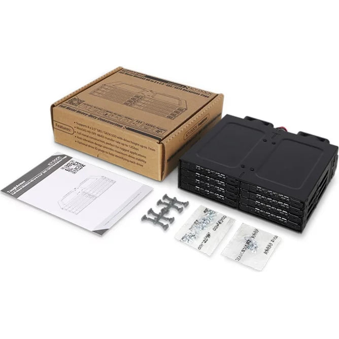 MiniSAS 5.25 8x2.5 in MB998IP-B Swap 1 Backplane bay Hot x