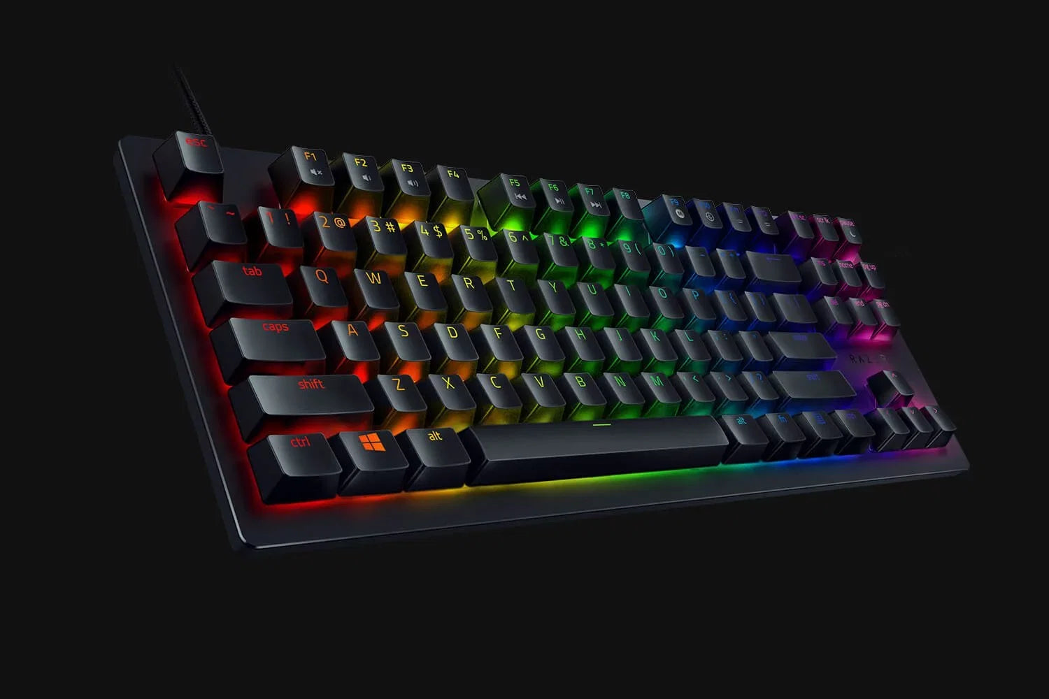 & Gaming (Used) Optical Linear Razer Lighting Switches Tournament Edition Chroma w/ Keyboard, Huntsman