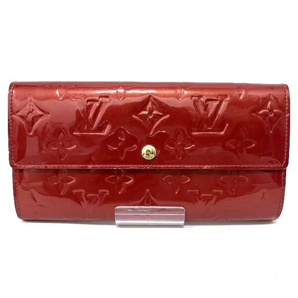Long (Good) Women's Pre-Owned Sarah Vernis Wallet Vuitton M93530 Portefeuille Louis Monogram
