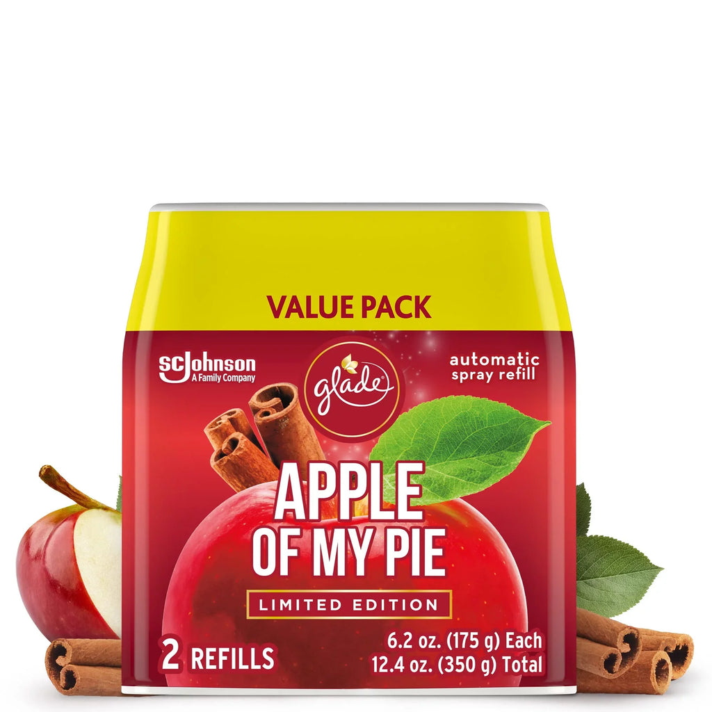 Count Apple Bathroom, And 2 Automatic Of Freshener Home Glade Spray Pie, Oz, For My 6.2 Air Refill,