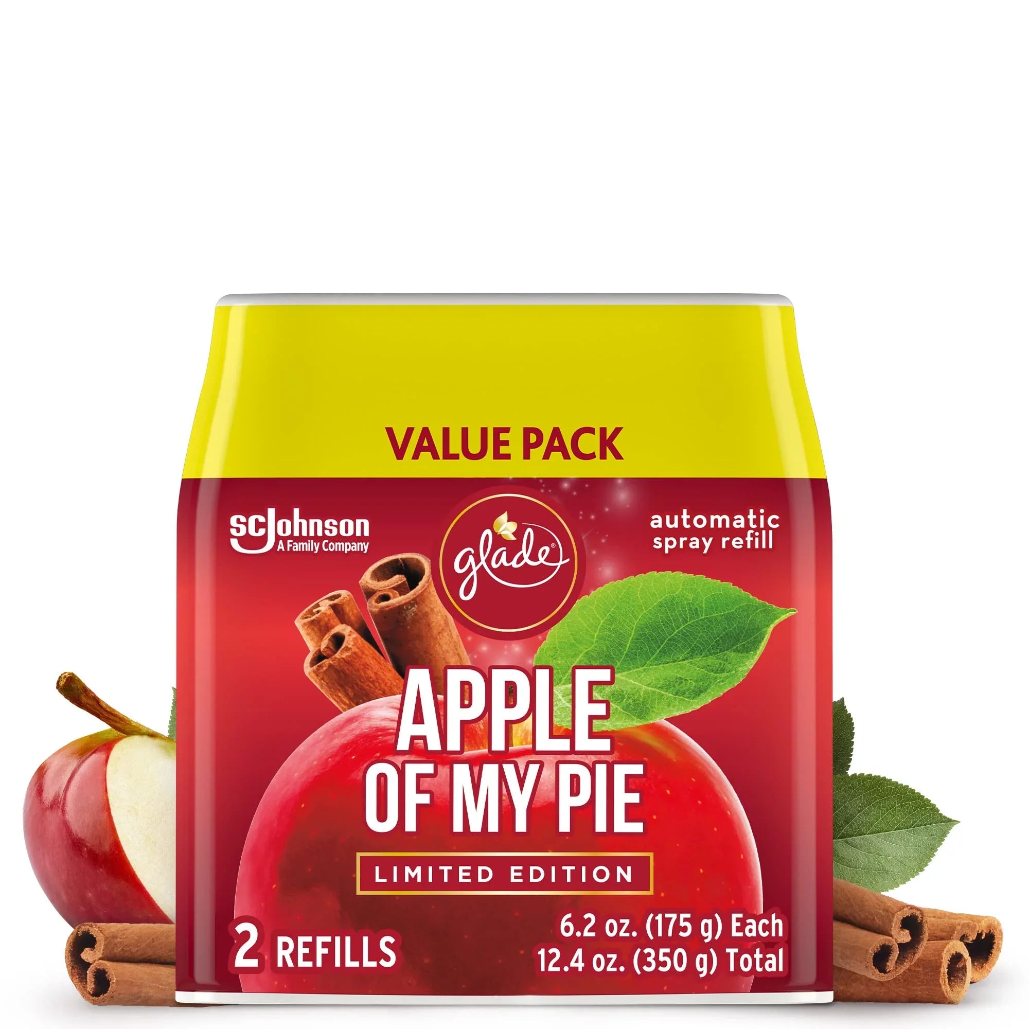 Count Apple Bathroom, And 2 Automatic Of Freshener Home Glade Spray Pie, Oz, For My 6.2 Air Refill,