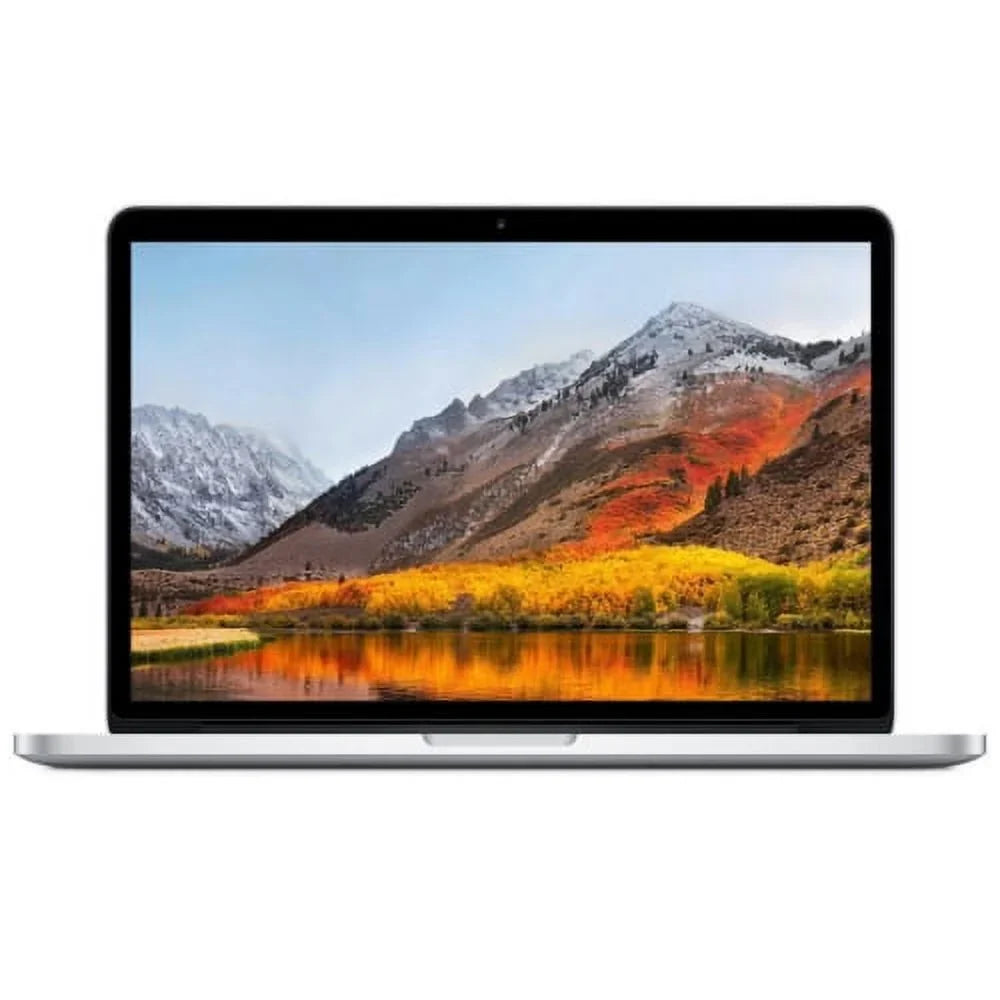 (2013) 128GB Apple 13" 2.6GHz - ME866LL/A Fair Silver Core MacBook i5 Laptop Refurbished Pro Pre-Owned 4GB