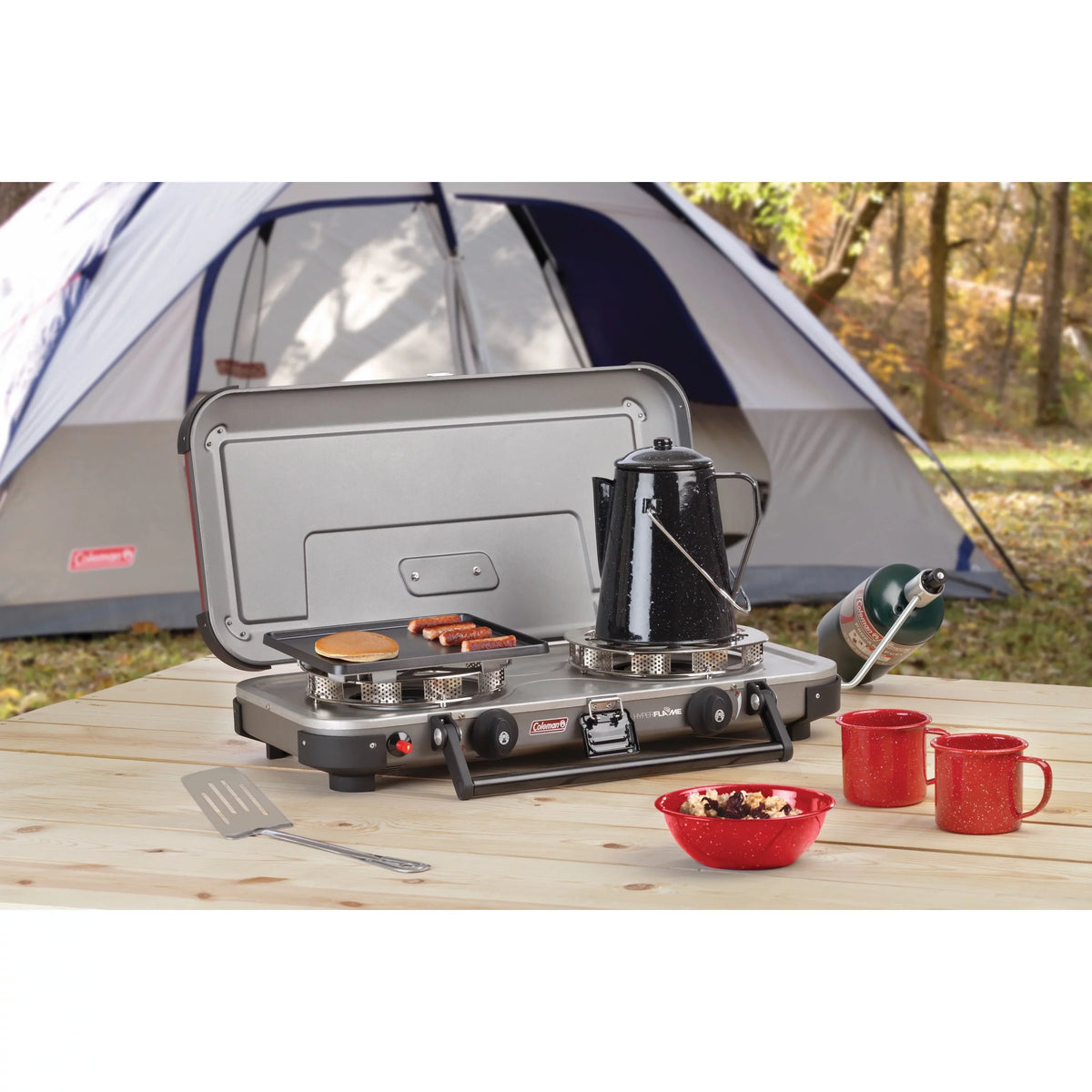 FyreChampion exterior Gladiator Stove, Coleman series Propane 3-IN-1 2000020105