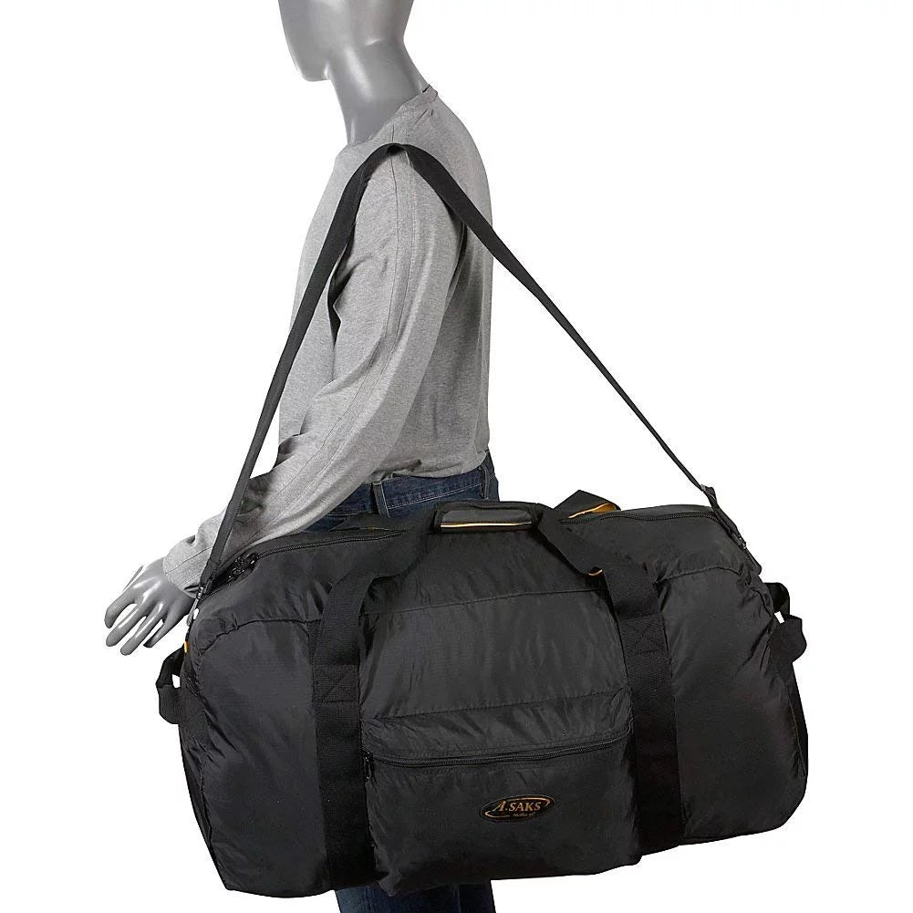 Lightweight Folding Duffel w/Pouch 30” A.Saks