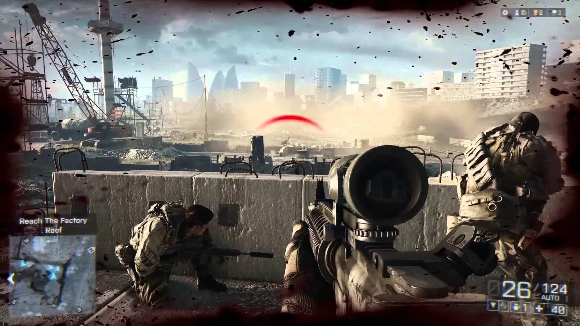 ) 4 (Factory Battlefield