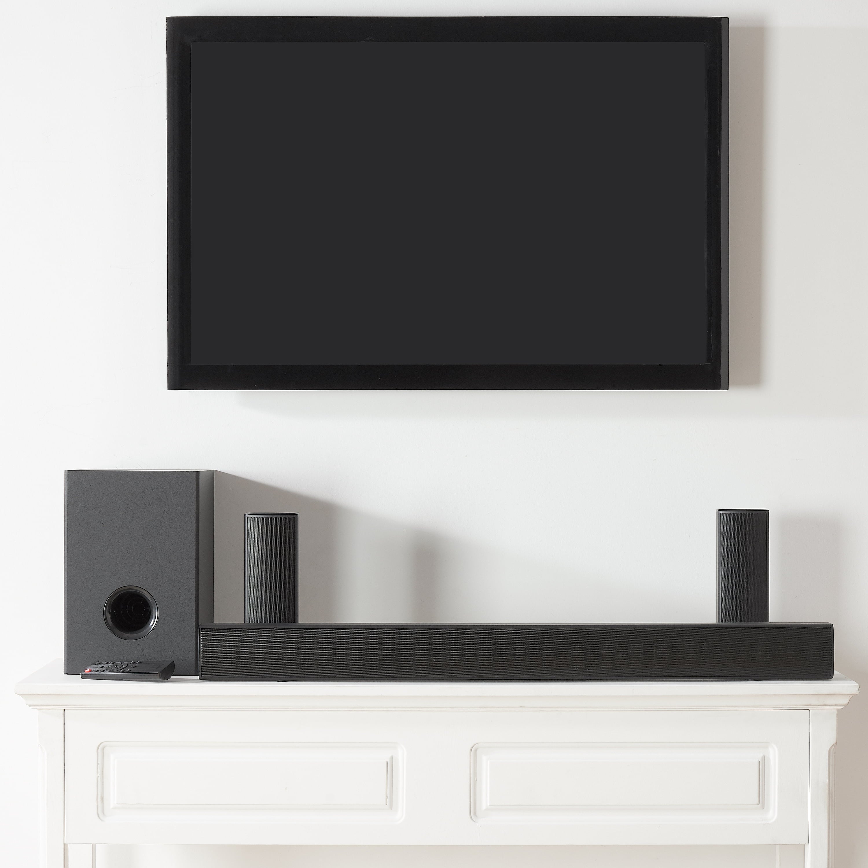 5.1 36" onn. with Soundbar Wireless Subwoofer