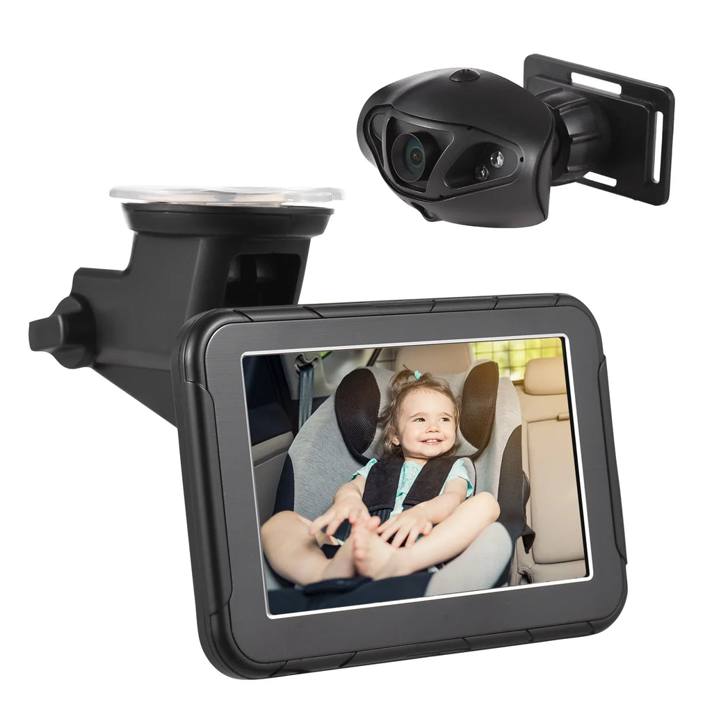 Wide Baby Car Inch 150° Dazzduo Wide Baby Seat Mirror 150° Baby View Seat Display Rear 5 5 Car Seat Baby View Seat Monitor Car Invigilator,Camera Car Vision Camera Mirror Inch Monitor 5 Display