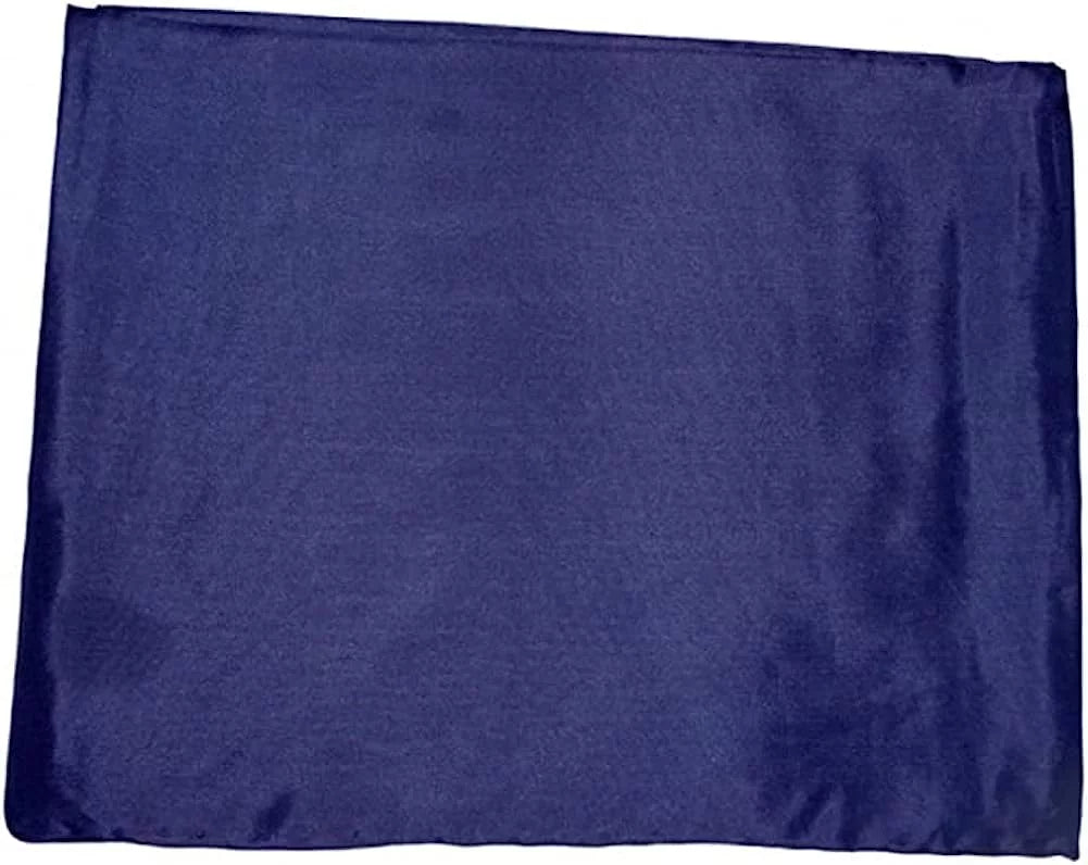 WYOMING Regular Silk TRADERS Scarf Navy Solid (SN)