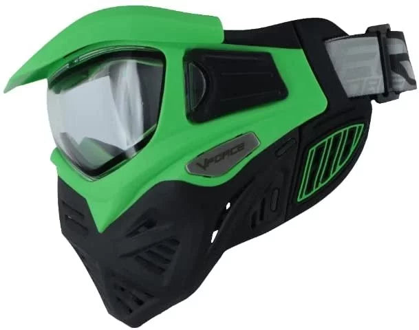 w Thermal Paintball - V-Force Black Green Clear Grill Lens 2.0 Goggle Venom Mask