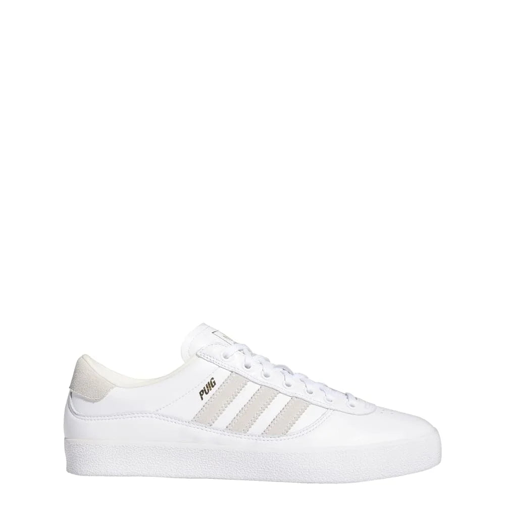 Puig Indoor Shoes 9.5 - White/White/Customized - Adidas