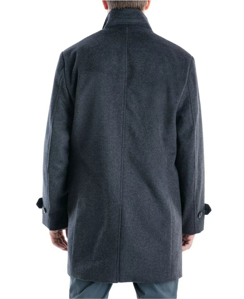 Gray, London Men's Overcoat, Fog Classic-Fit 38S Clark