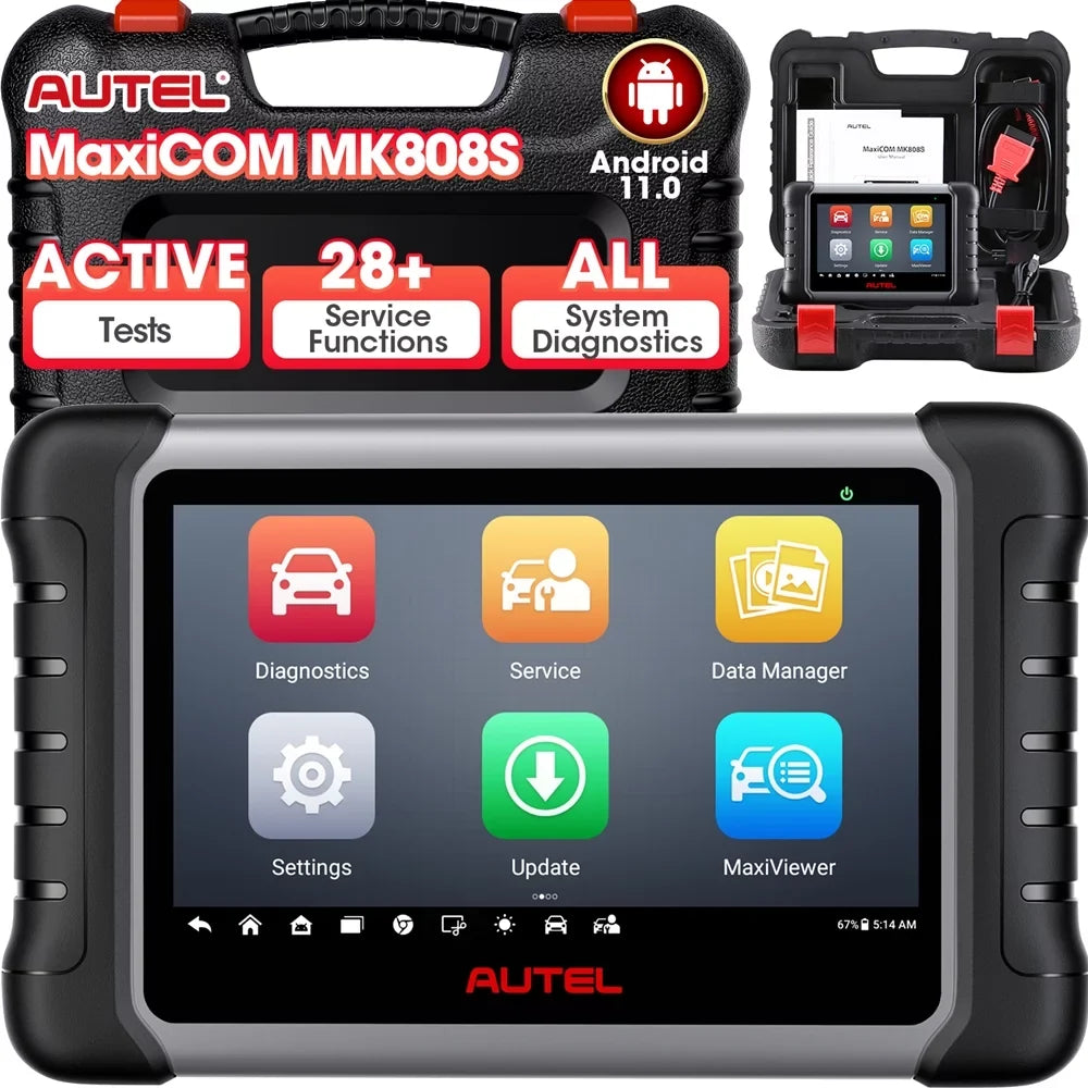 MK808S Diagnostic Diagnosis, Autoauth Test, of MX808 Scanner Service, 28+ Updated All MaxiCheck MaxiCOM Reader Autel OBD2 System Active MK808 Car Code