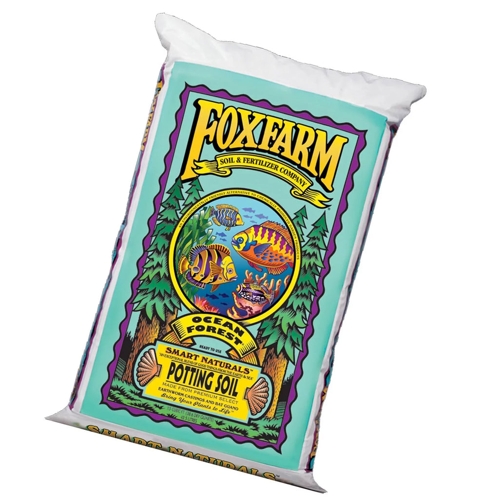 Cubic Potting Forest Soil Ocean Pack Garden Foxfarm 6.3-6.8 Bags Feet, 1.5 pH, 9