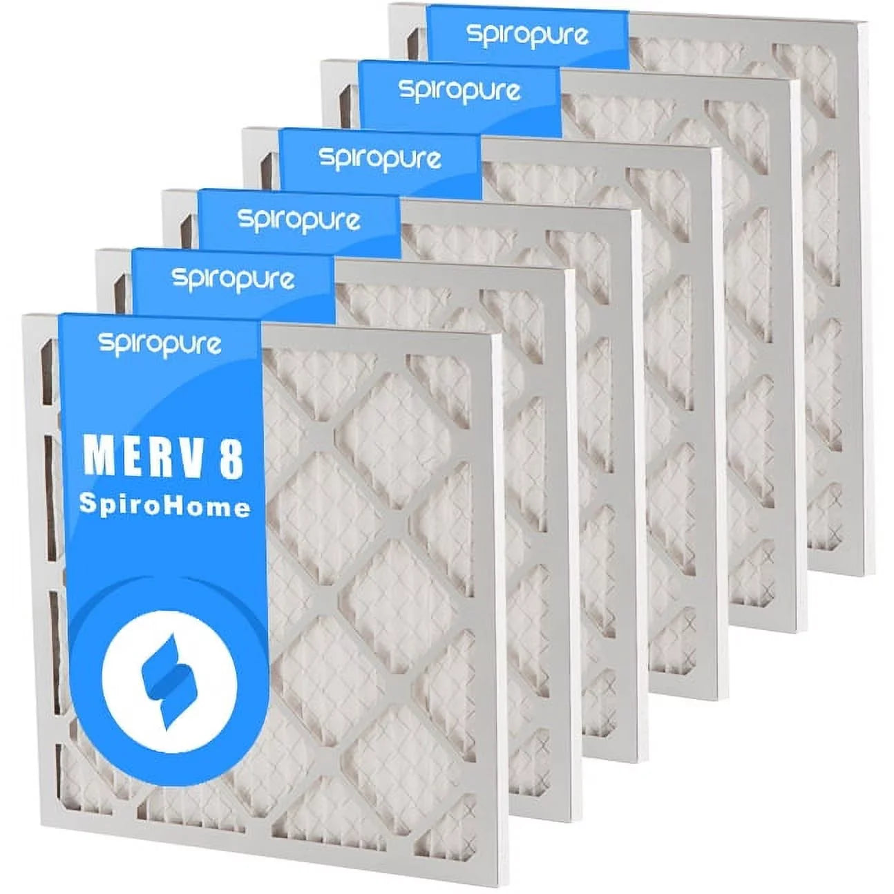 20X23X1 Air - Made (6 8 SpiroPure in Filters Pack) Pleated