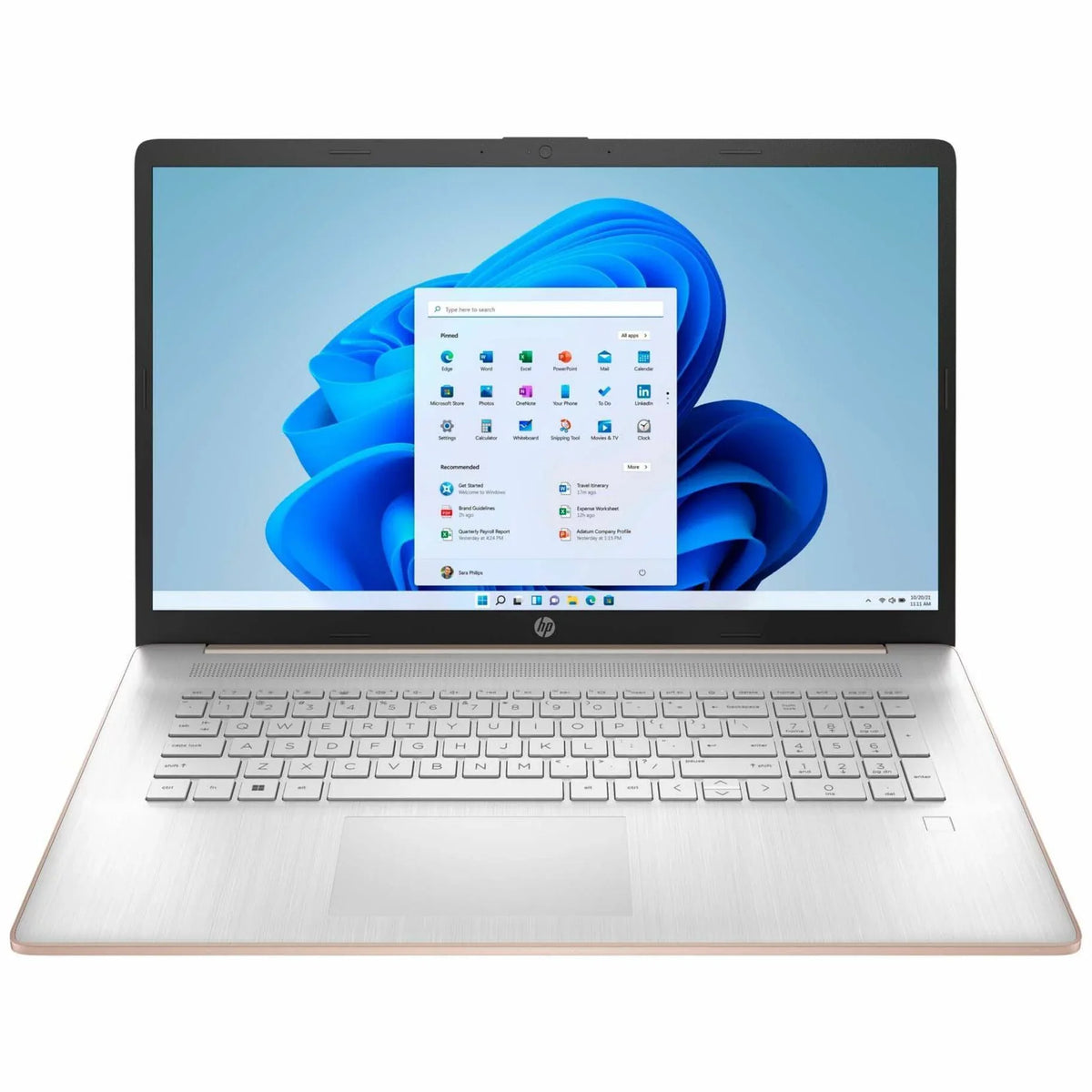 UHD HD+, RAM, i3-1125G4, SSD, 11 17-cn0207ds Pale Core 17-cn0000, Intel HP Graphics, Refurbished Silver, Home, Windows Rose 17.3\" 12GB Gold/Natural Touchscreen, - 512GB Intel